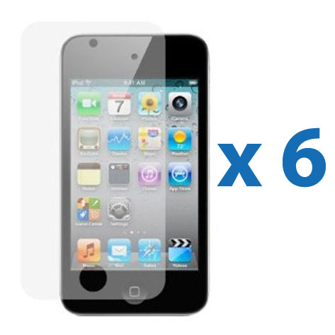 Qty = 6; Protect your iPod Touch front LCD screen against dust and scratches