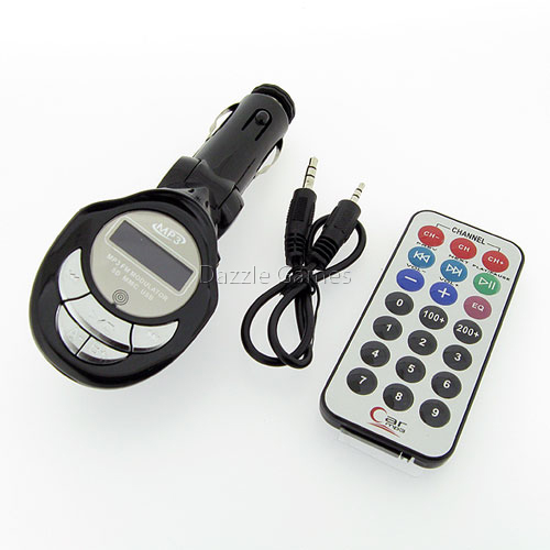  Transmitter on Car Mp3 Player Fm Transmitter Usb Pen Drive Sd Mmc Slot   Ebay
