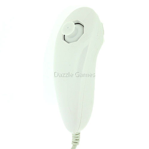New Nunchuck Nunchuk Game Controller Fits Nintendo Wii