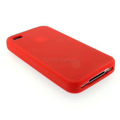 Red Bumper Case Cover for Apple iPhone 4 4G 4th Gen